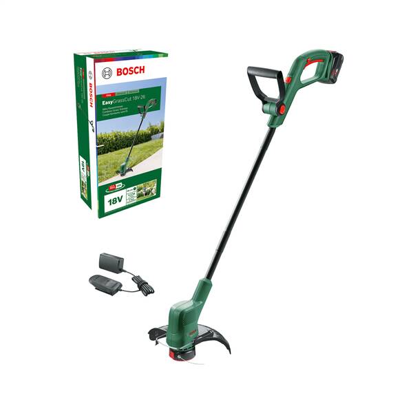 Kosačka strunová Bosch EasyGrass 18V-26 (s batériou) 

