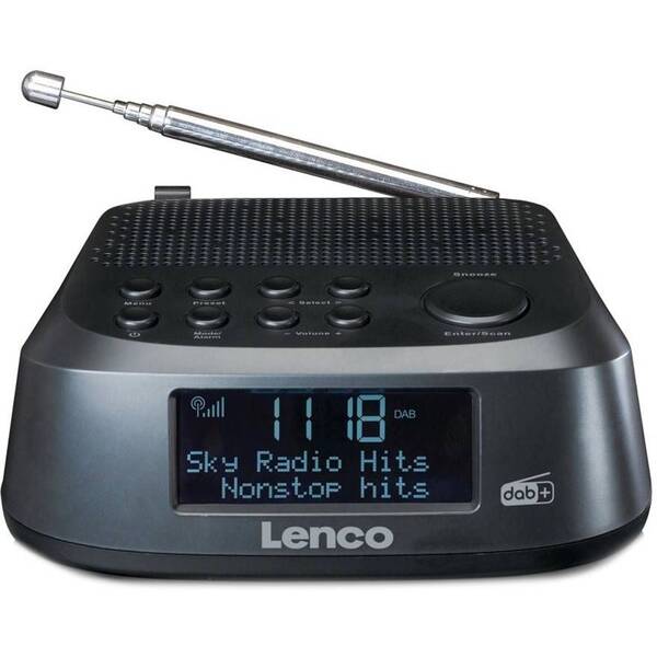 Rádiobudík Lenco CR-605 čierny


