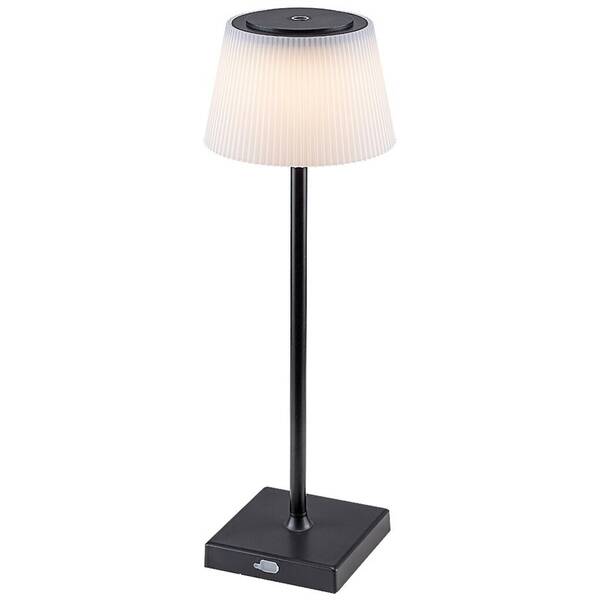 Stolná lampa Rabalux Taena 76010 čierna/biela

