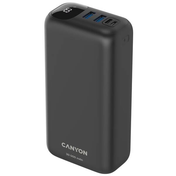 Powerbank Canyon PB-301B, 30 000 mAh čierny

