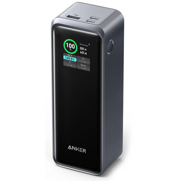 Powerbank Anker Prime, 27650 mAh, 250W čierny/sivý

