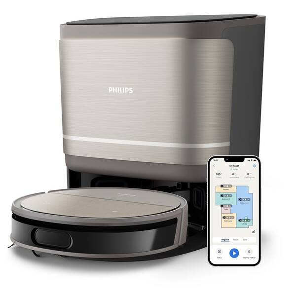 Robotický vysávač Philips XU9100/10 nerez

