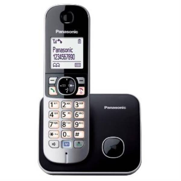 Domáci telefón Panasonic KX-TG6811FXB čierny/strieborný

