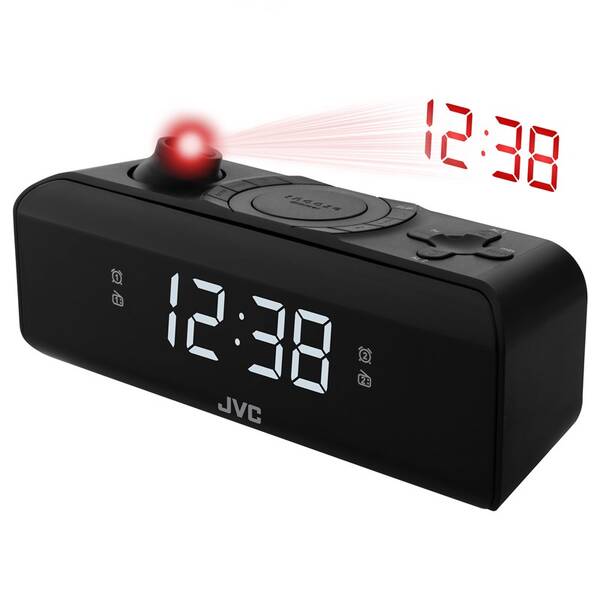 Rádiobudík JVC RA-E211B čierny

