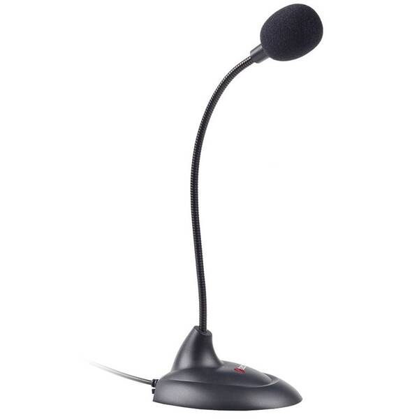Mikrofón C-Tech MIC-04E čierny

