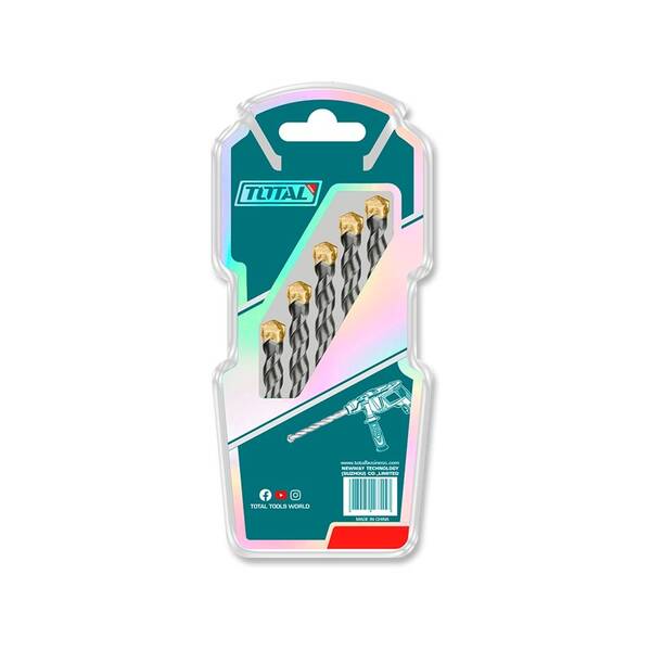 Sada vrtákov Total tools TACSD5055 (5 ks) 

