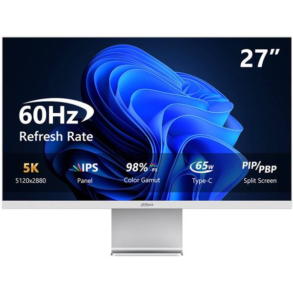 Monitor Dahua LM27-P501 strieborný

