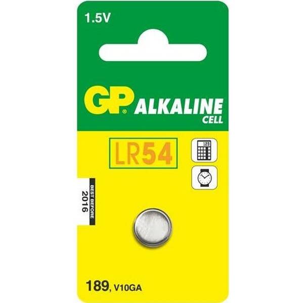 Batéria alkalická GP 189F (LR54) 

