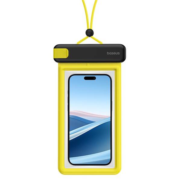 Puzdro na mobil športové Baseus DeepDive čierne/žlté

