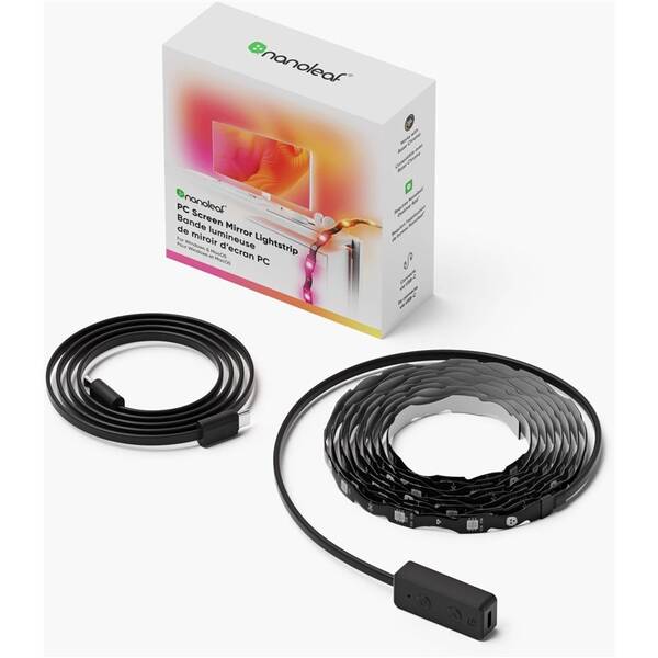 LED pásik Nanoleaf 4D PC Screen Mirror Lightstrip, 2.5M, USB 

