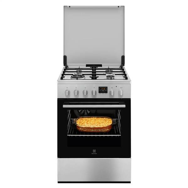 Kombinovaný sporák Electrolux LKK664223X nerez


