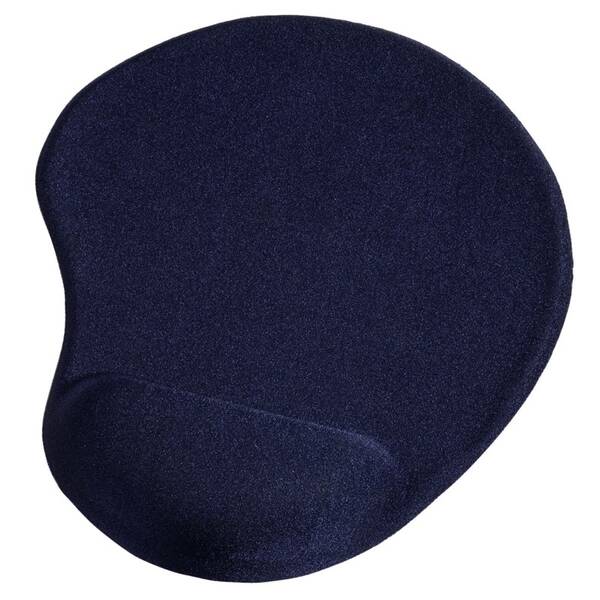 Podložka pod myš Hama Ergonomická gélová, 20 x 23 cm modrá

