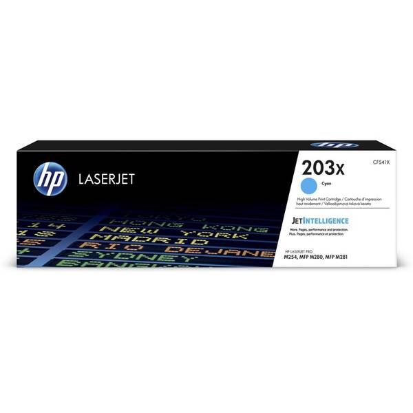 Toner HP 203X, 2 500 strán 

