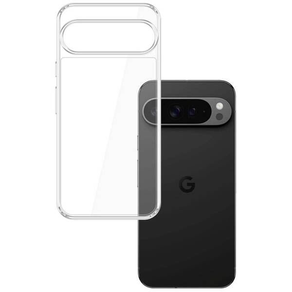 Kryt na mobil 3mk Armor Case na Google Pixel 9 Pro XL priehľadný

