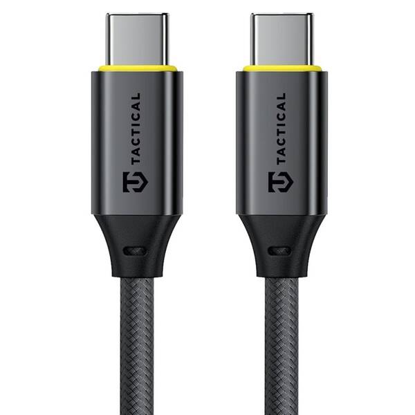 Kábel Tactical Fast Rope Aramid 2.0 USB-C/USB-C 2m čierny


