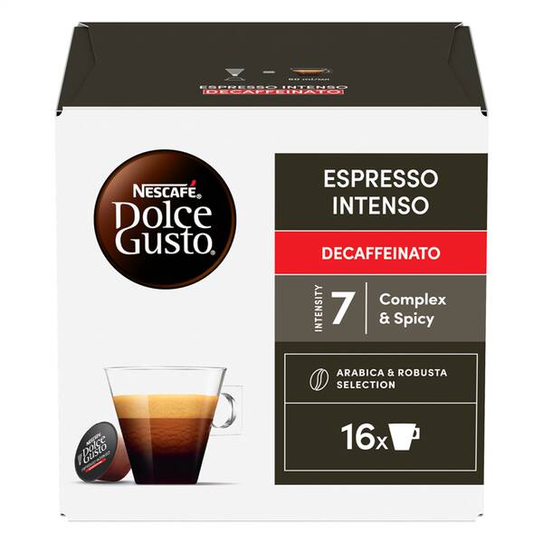 Kapsuly pre espressá NESCAFÉ Espresso Intenso Decaffeinato (16 ks) 

