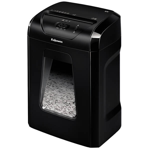 Skartovač Fellowes 12 C, 12 listov, 19l čierna

