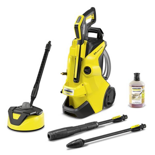 Vysokotlakový čistič Kärcher K 4 Power Control Home Flex Wood čierna/žltá


