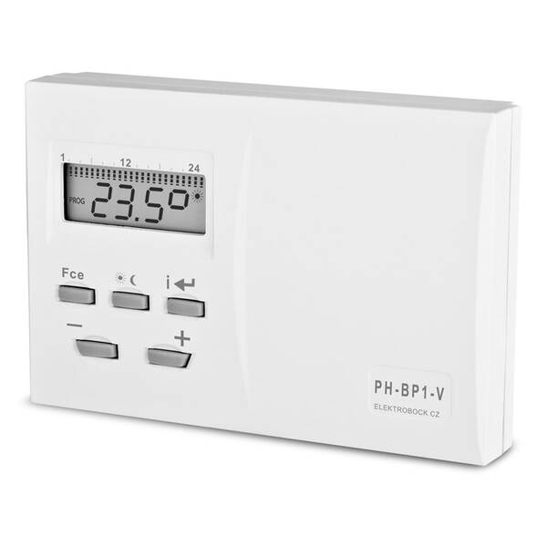 Termostat Elektrobock Bezdrôtový - vysielač pre podlah.kúrenie 

