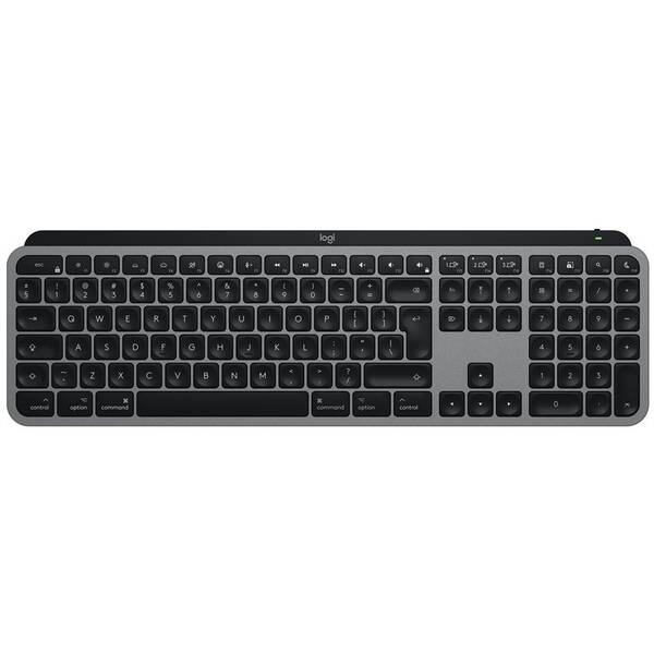 Klávesnica Logitech MX Keys S pro MacBook,  CZ/SK layou sivá

