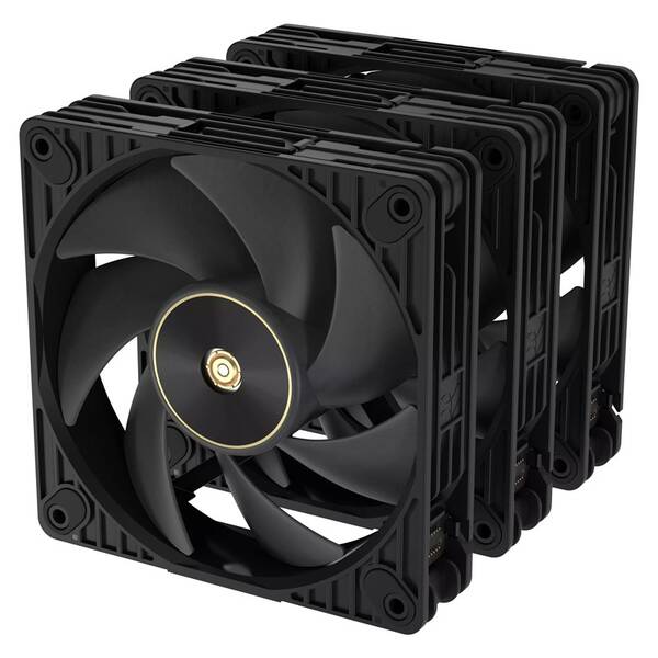 Ventilátor Asus ProArt PF120 Black 3in1, 120 mm, 3 ks čierny

