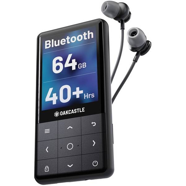 MP3 prehrávač Majority MP300 64GB čierny

