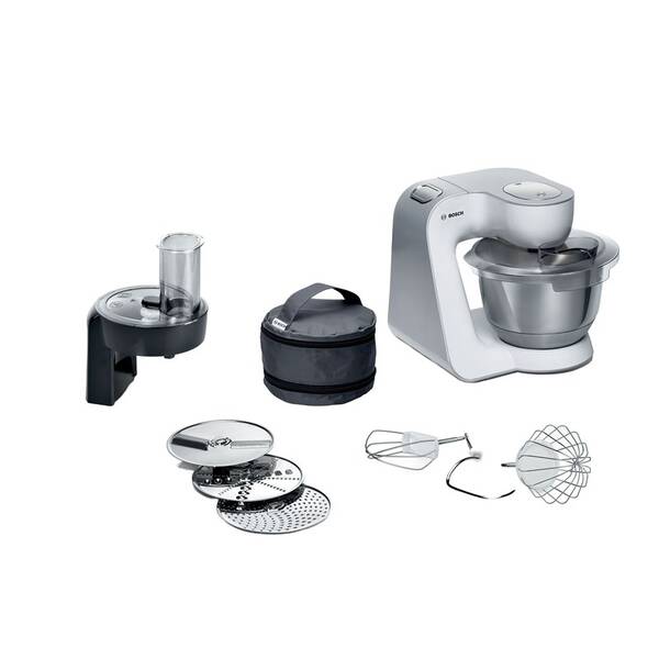 Kuchynský robot Bosch MUM58210 strieborný/biely

