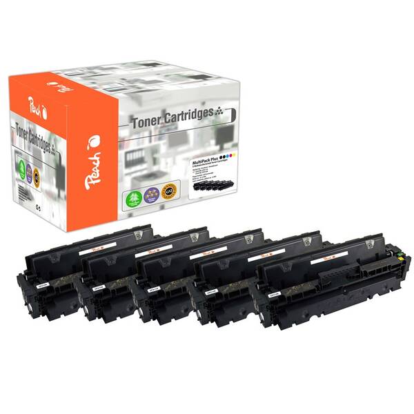 Toner Peach HP 410A, Multi-Pack Plus, 5x2300 strán - CMY 2xBK 


