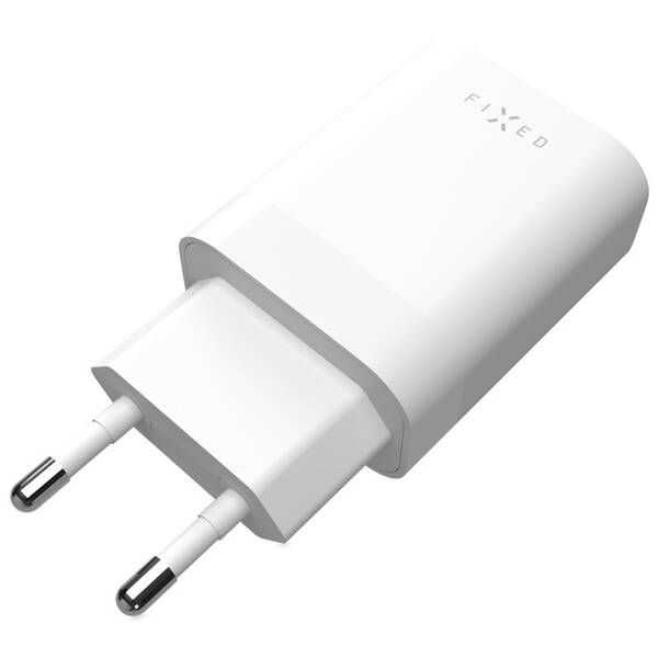 Nabíjačka do siete FIXED 2x USB-C PD, 35W biela

