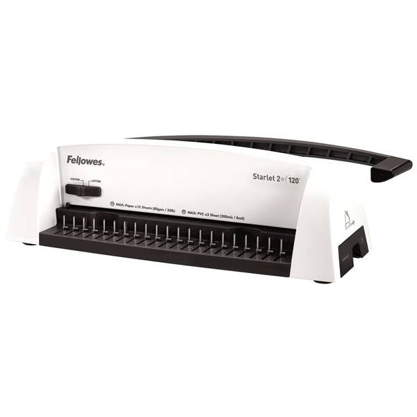Viazač Fellowes Starlet 2+ 120 čierny/biely

