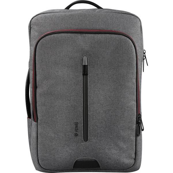 Batoh na notebook YENKEE YBB 1522GY TARMAC 3v1 na 15,6" sivý

