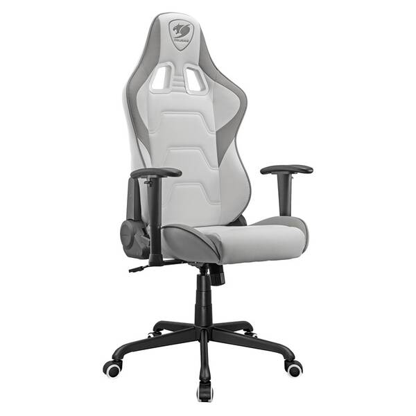 Herná stolička Cougar Armor Elite sivá/biela


