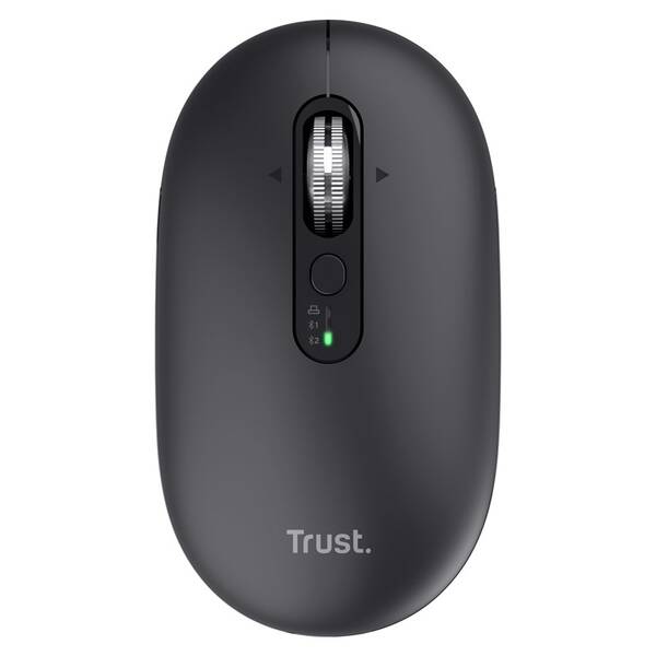 Myš Trust Seron Hyperscroll Slim čierna

