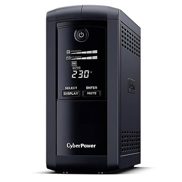Záložný zdroj CyberPower Value PRO SERIE GreenPower UPS 1000VA/550W, IEC zásuvky 

