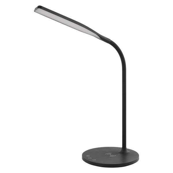 Stolná lampa EMOS OSCAR, 360 lm, stmievanie, 5,5 W, studená/teplá/neutrálna biela čierna

