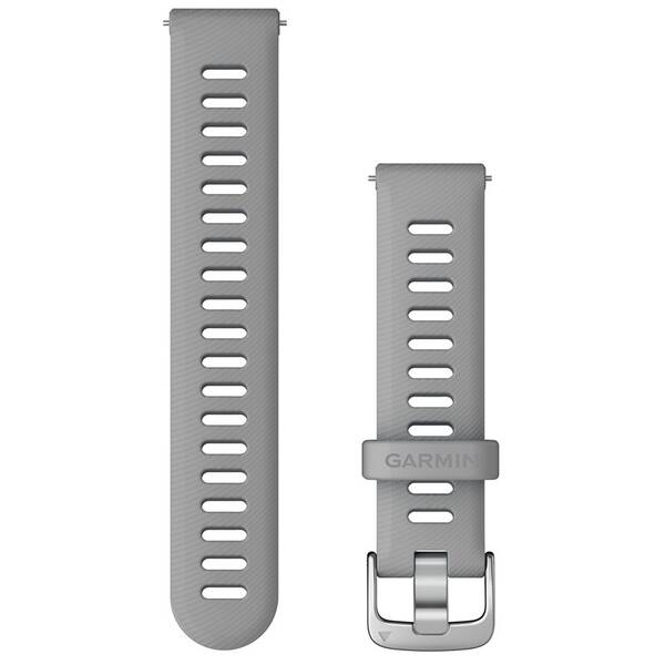 Remienok Garmin Quick Release (18 mm), pracka silver sivý

