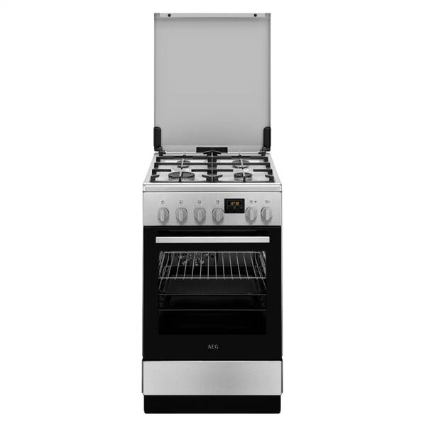 Kombinovaný sporák AEG CKB56490AM nerez

