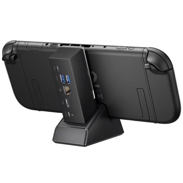 Dokovacia stanica JSAUX 7v1 Multifunctional for Switch 2 čierna

