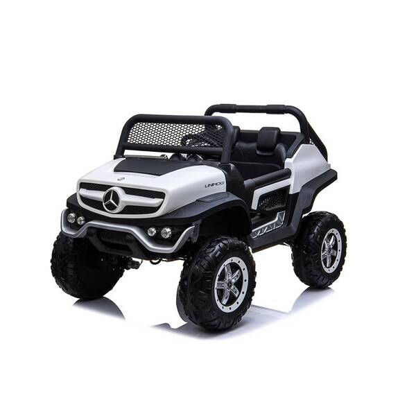 Elektrické autíčko ELJET® Mercedes Benz Unimog Truck biely

