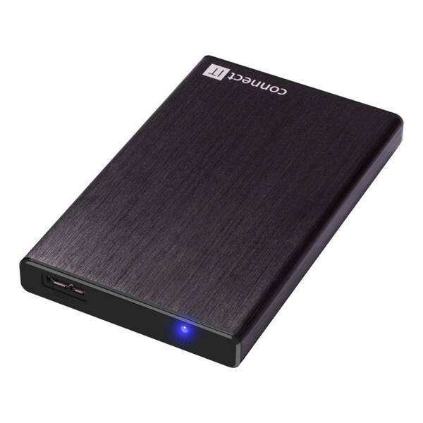 Box na HDD Connect IT CI-1044, 2,5" SATA, USB 3.0 čierny

