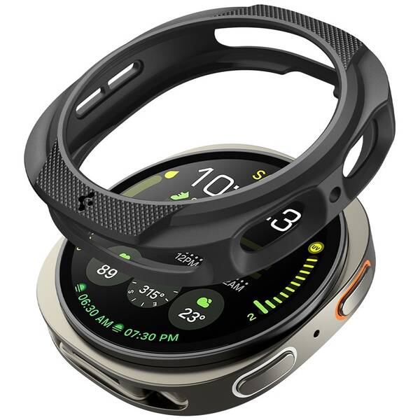 Ochranné puzdro Spigen Liquid Air na Samsung Galaxy Watch 8 (40mm) čierny

