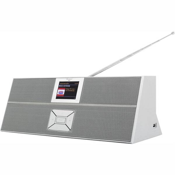 Internetový rádioprijímač s DAB+ Soundmaster IR3300SI strieborný

