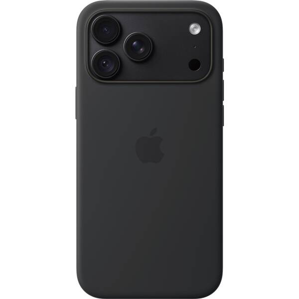 Kryt na mobil Apple iPhone 18 Pro Max Silicone Case s MagSafe čierny 

