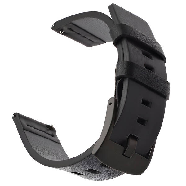 Remienok Tactical kožený univerzálny 22 mm čierny

