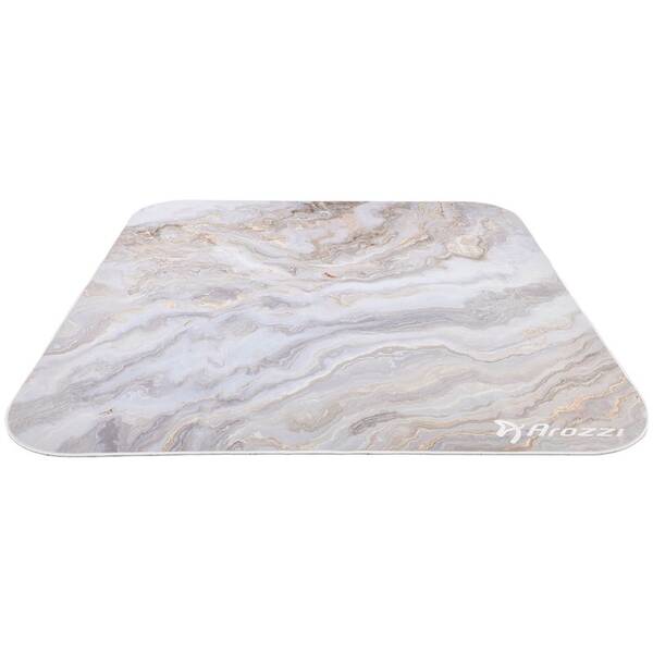 Podložka pod stoličku Arozzi Zona Quattro - White Marble 

