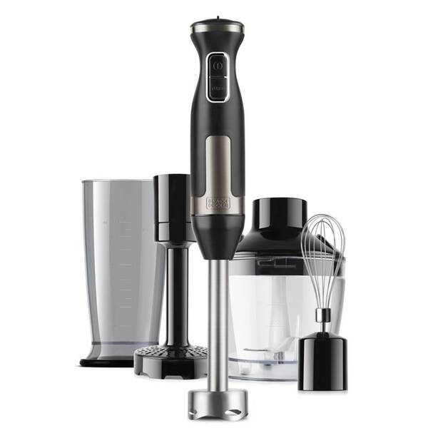 Ponorný mixér Black+Decker BXHBA1500E čierny/nerez

