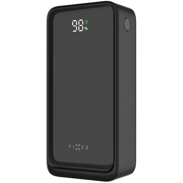 Powerbank FIXED Zen2 30 s LCD displejom, PD 20W, 30000 mAh čierny

