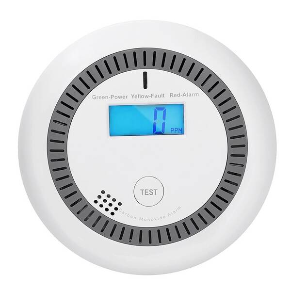 Detektor oxidu uhoľnatého Solight CO + alarm, 85dB, 3x AAA biely

