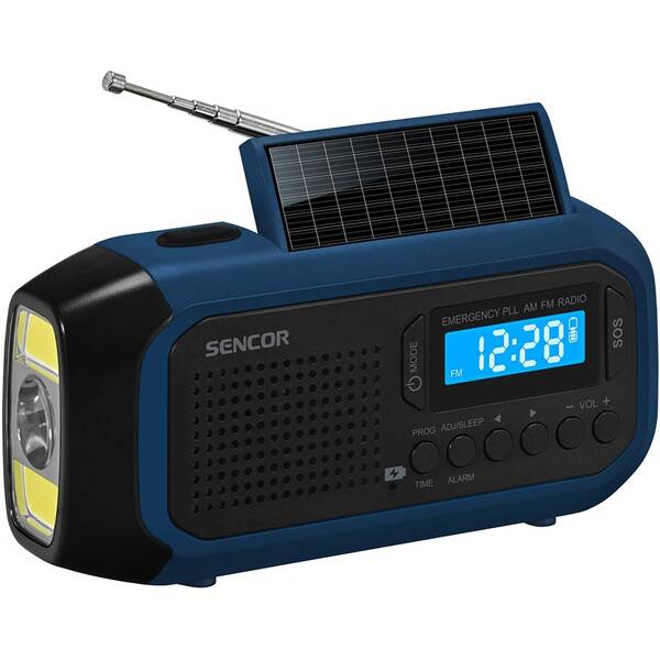 Rádioprijímač Sencor SRD 1050SCL BB čierny/modrý

