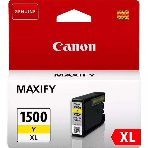 Cartridge Canon PGI-1500XL, 935 strán žltá

